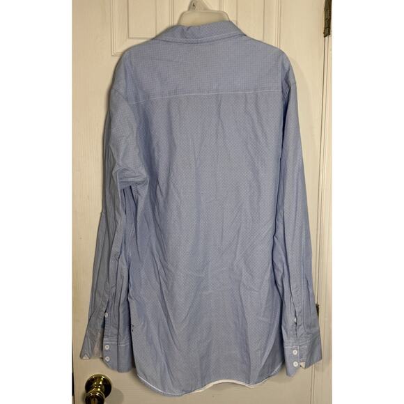 JB Holt Men's Long Sleeve Tailored Light Blue Button-Up, Long Sleeve, XL - Picture 2 of 5